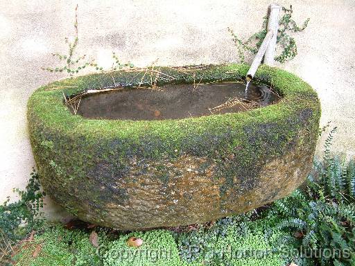 Trough at Toilets 